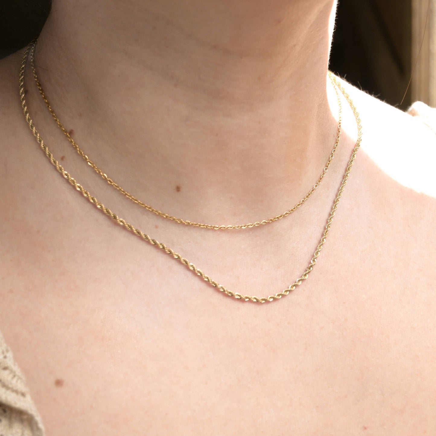 Dainty Gold Necklaces-Jewelry-Bottoms Up Boutique-Anchorage AK