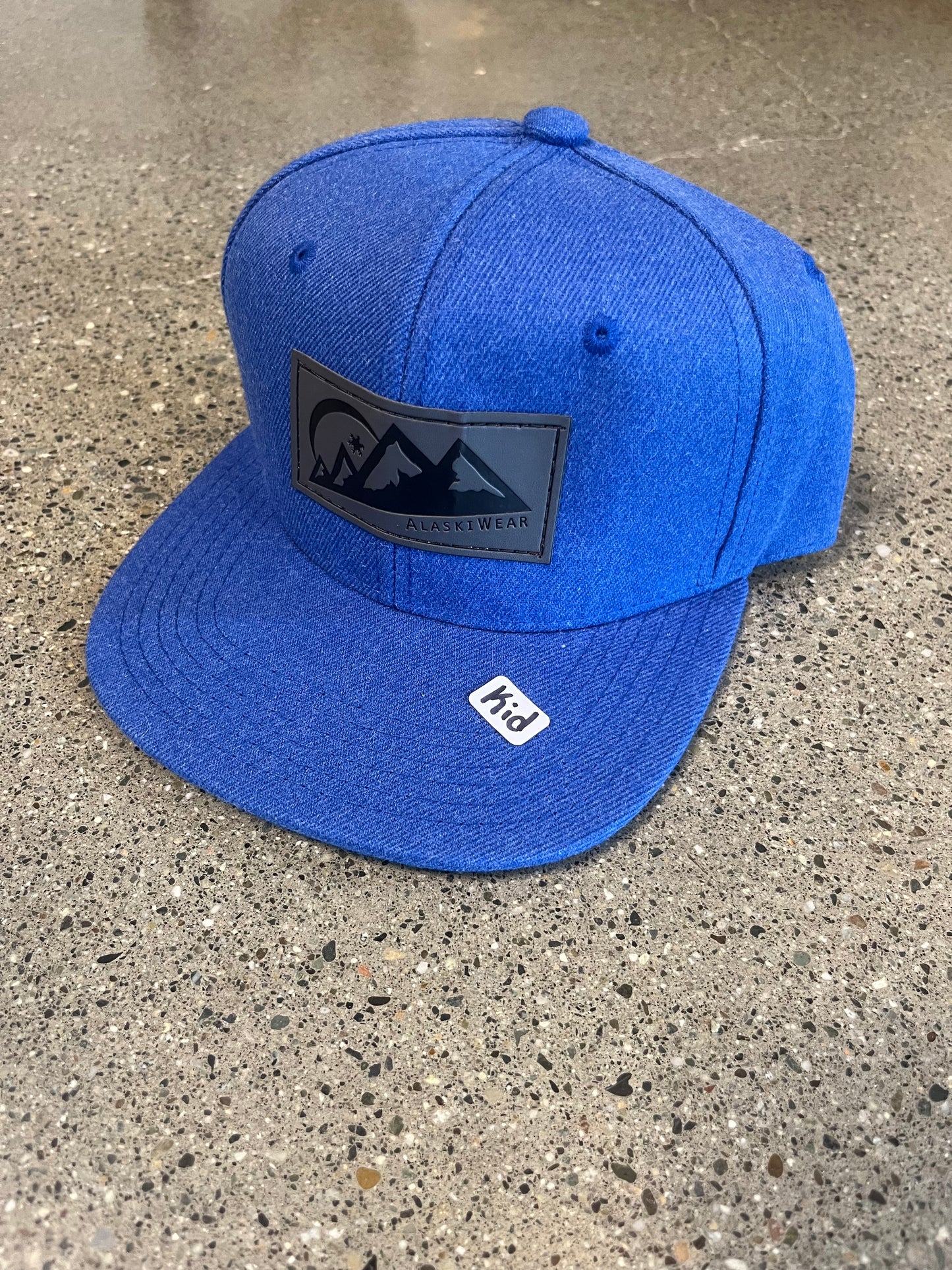 Alaskiwear Kids Trucker - Denim/Royal Blue-Hat-Bottoms Up Boutique-Anchorage AK