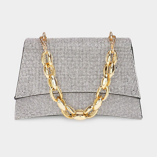 Bling Evening Crossbody Bag-Purses-Bottoms Up Boutique-Bottoms Up Boutique