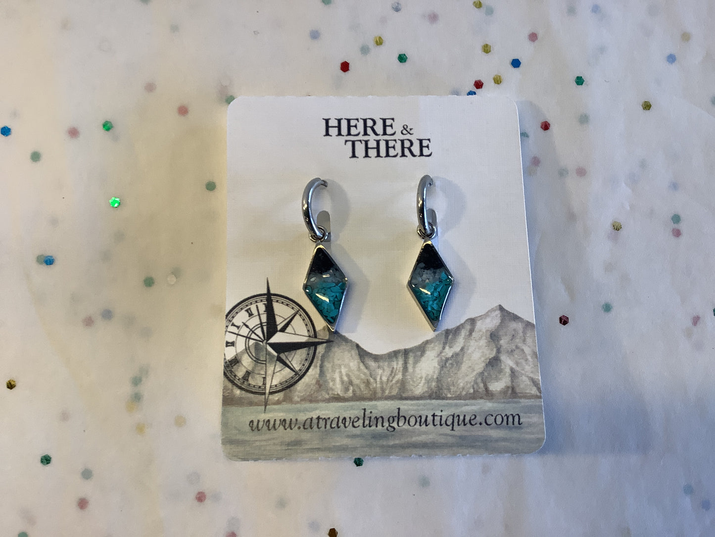 Destination Diamond Sand Earrings
