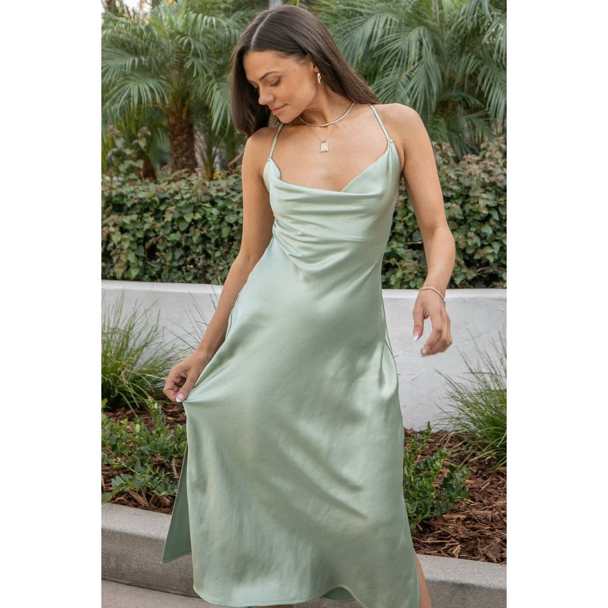 Bella Bias Slip Dress