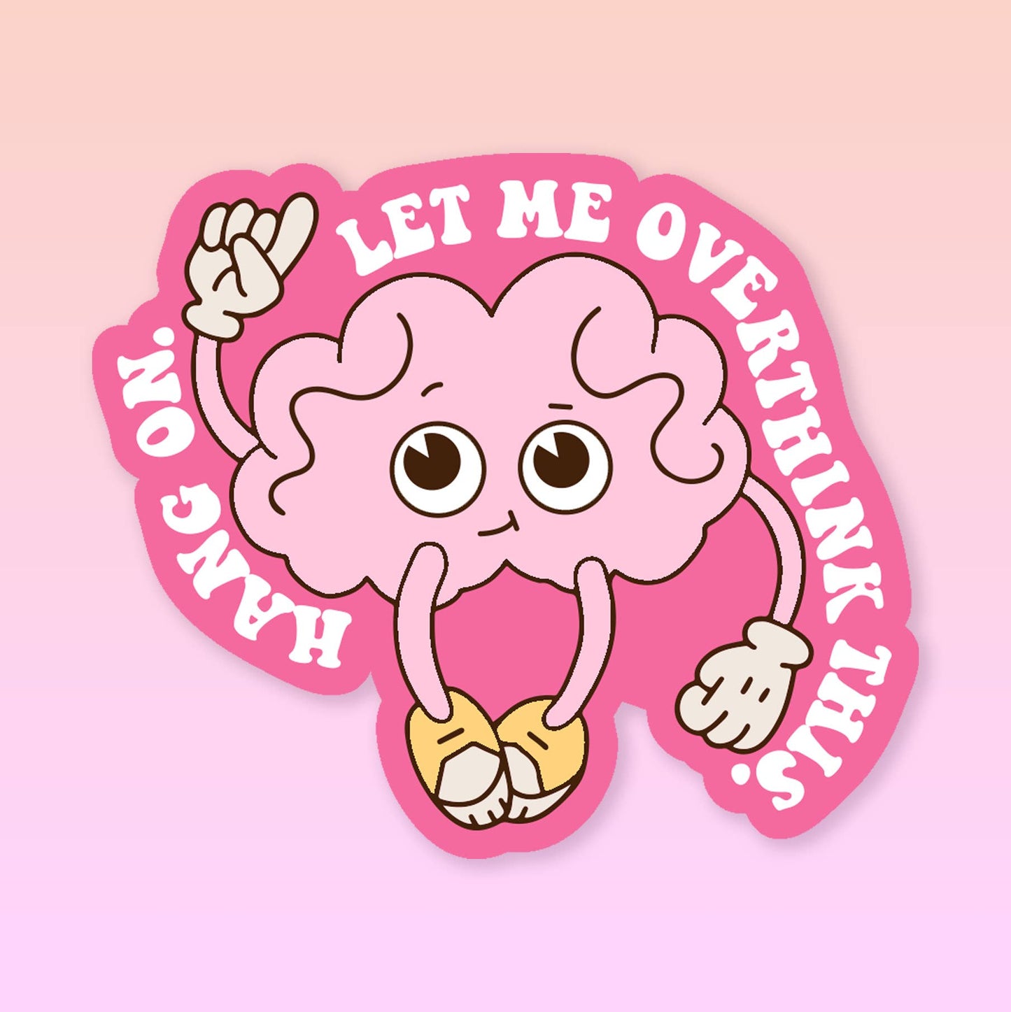 Overthink This Vinyl Sticker