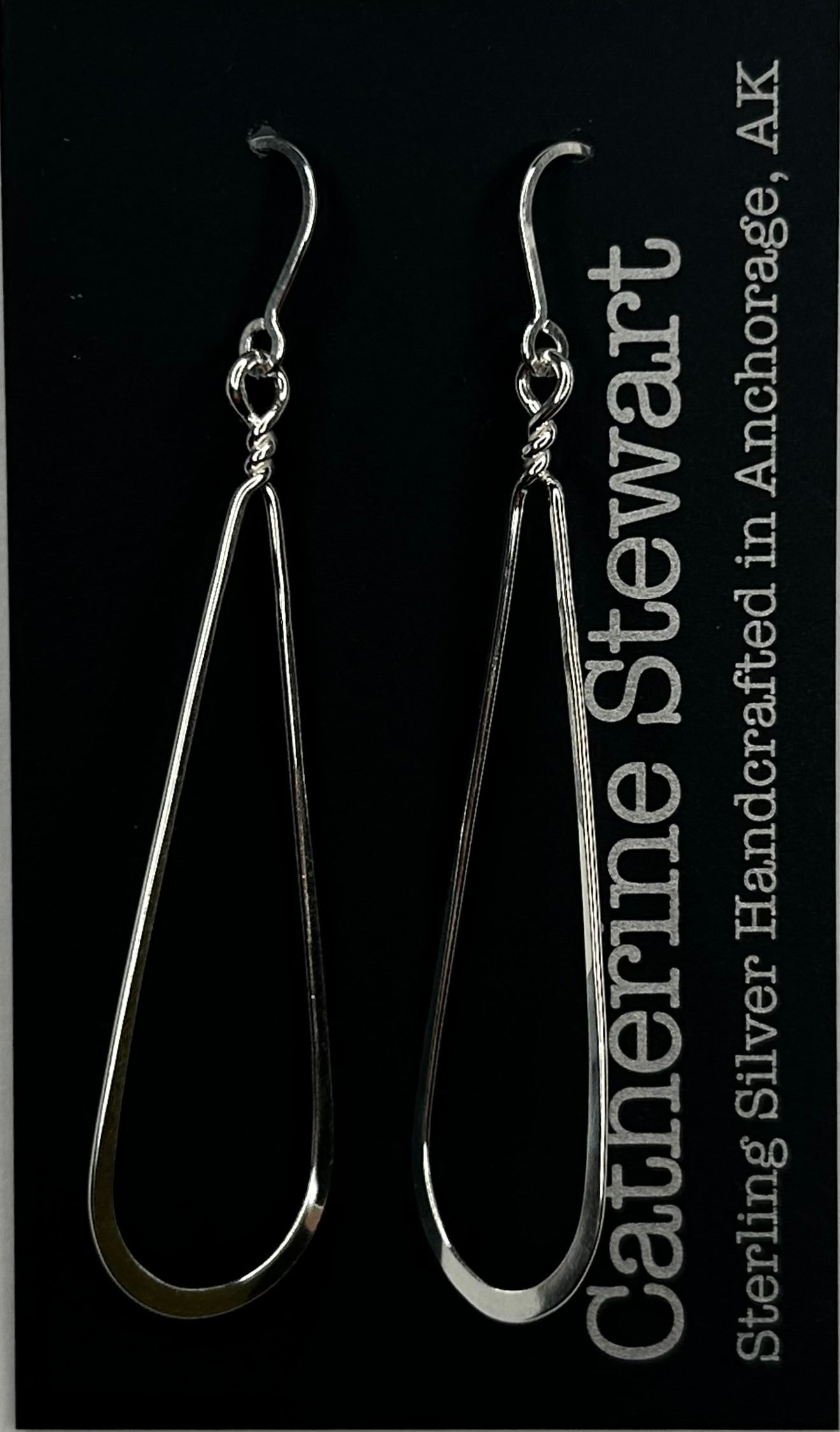 Narrow Teardrop Earring