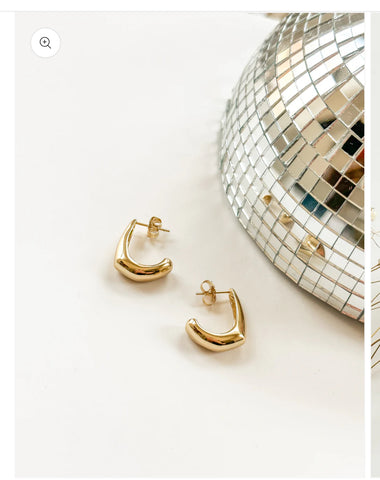 Roxanne Gold Plated Earrings