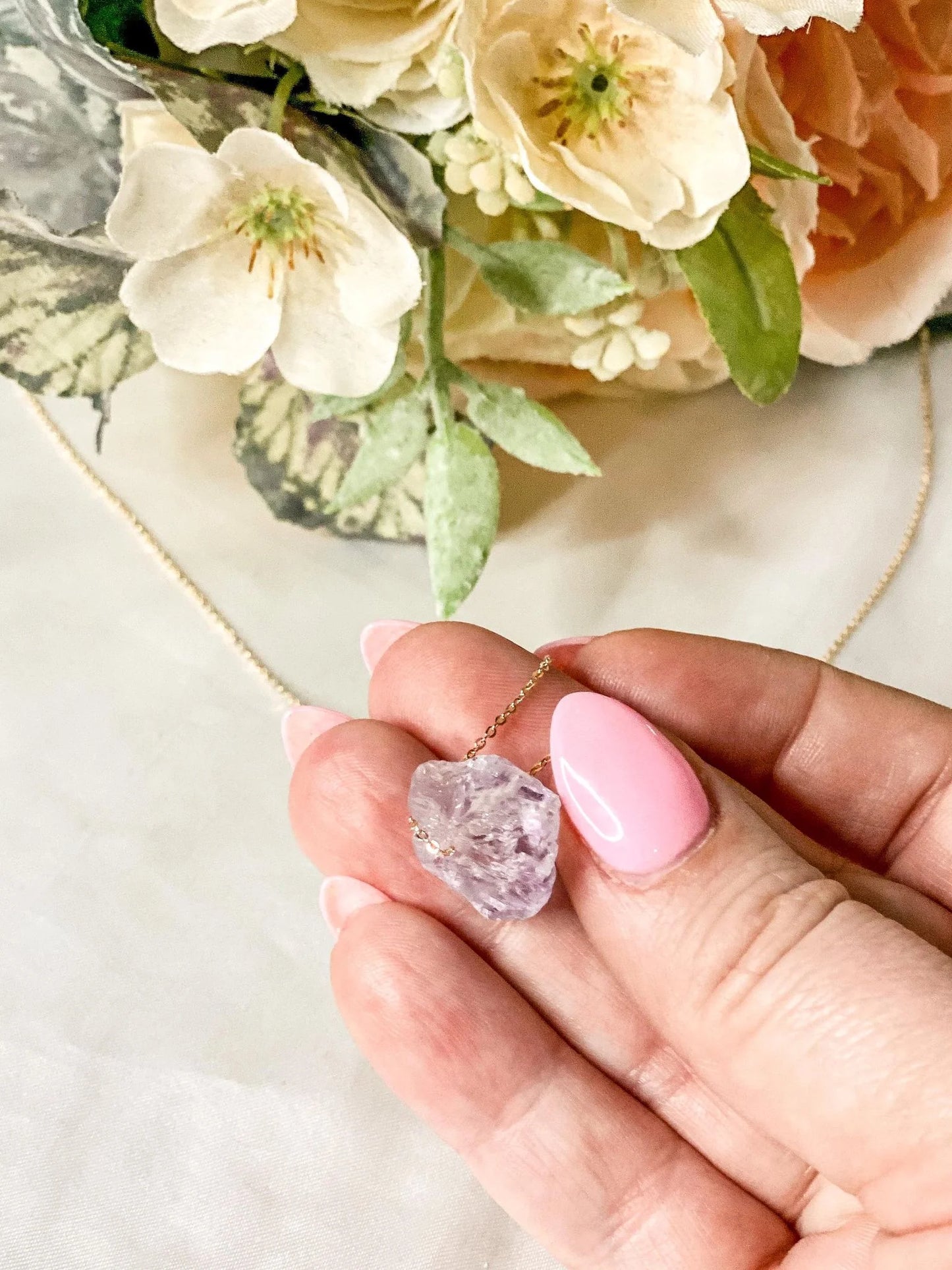 Ann - Amethyst Necklace