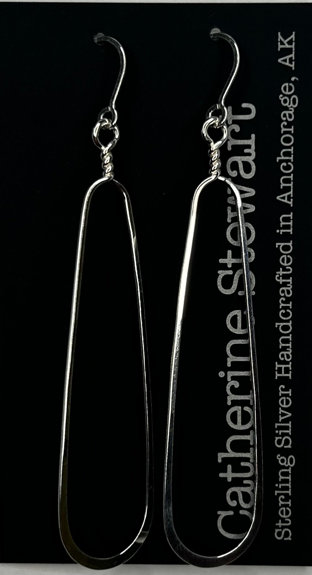 Long Oval Earring