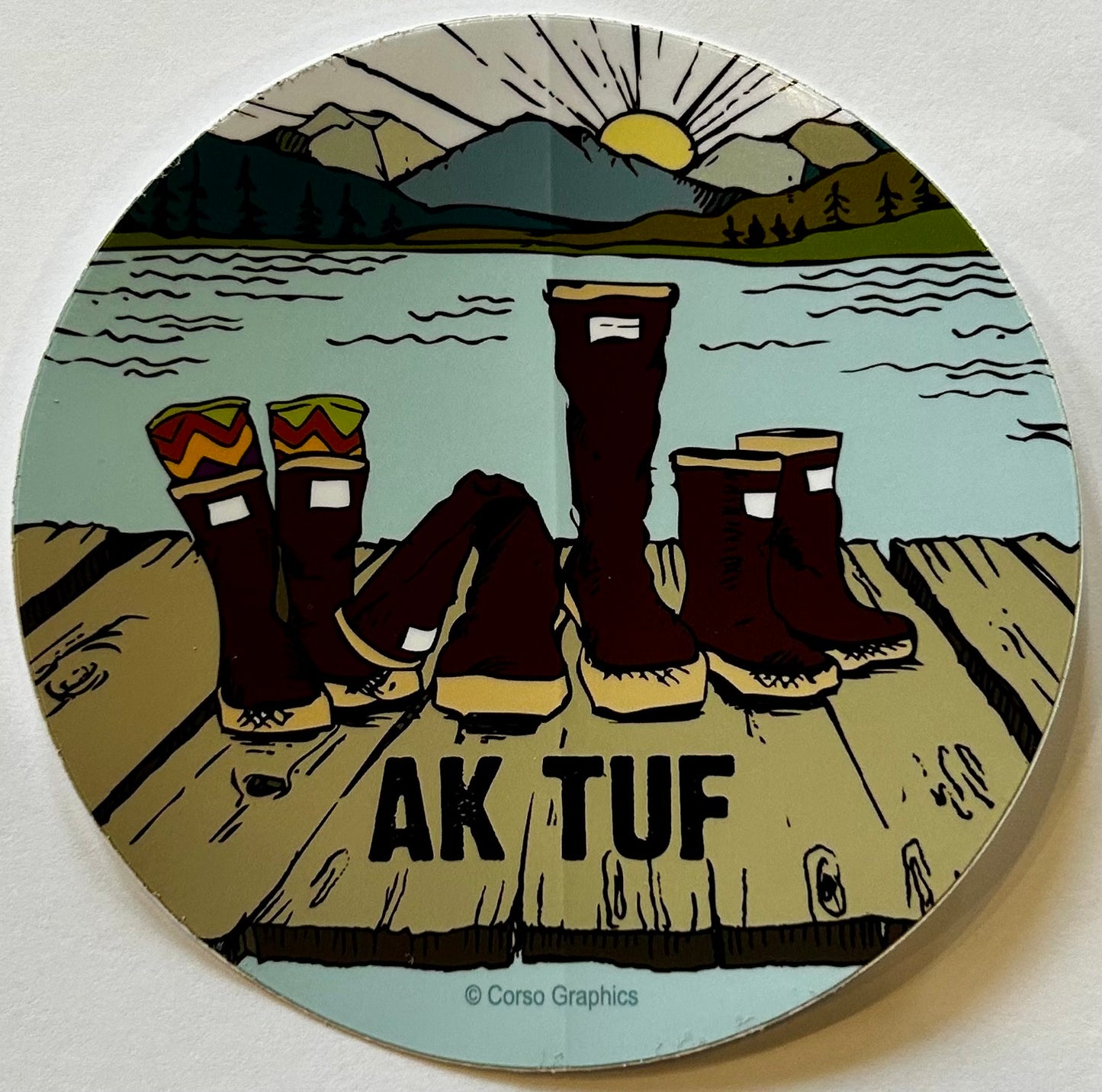 AK Tuf Sticker