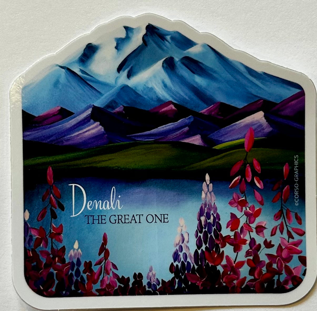 Denali The Great One Sticker