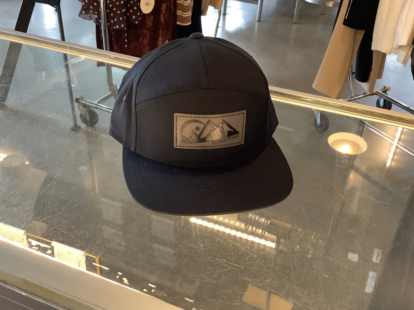 Alaskiwear Adult Trucker - Black Seven Panel Hat