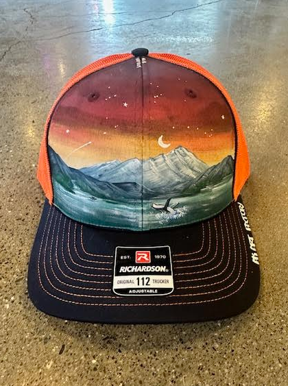 AK Art Factory / Orca w/ Mtns-Hat-Bottoms Up Boutique-Anchorage AK