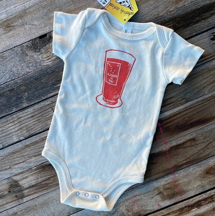 1/2 Pint Onesie Cream-Local-HULIN DESIGNS-Bottoms Up Boutique