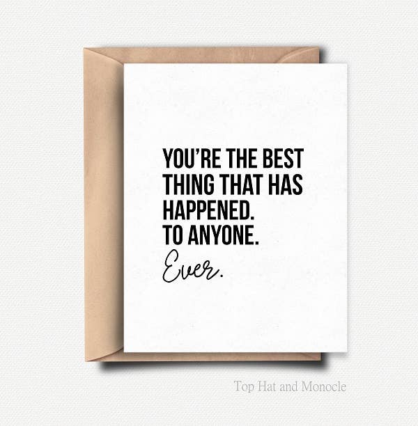 You're the Best Thing Card
