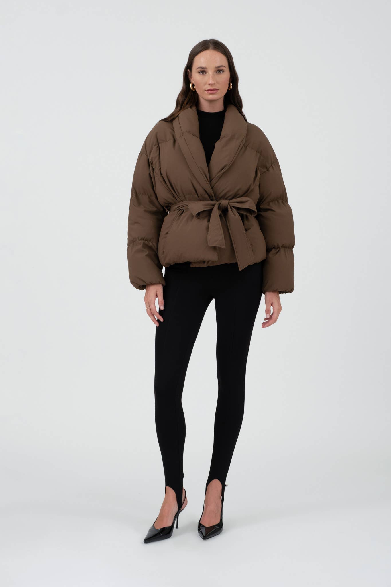 High Waisted Stirrup Pants