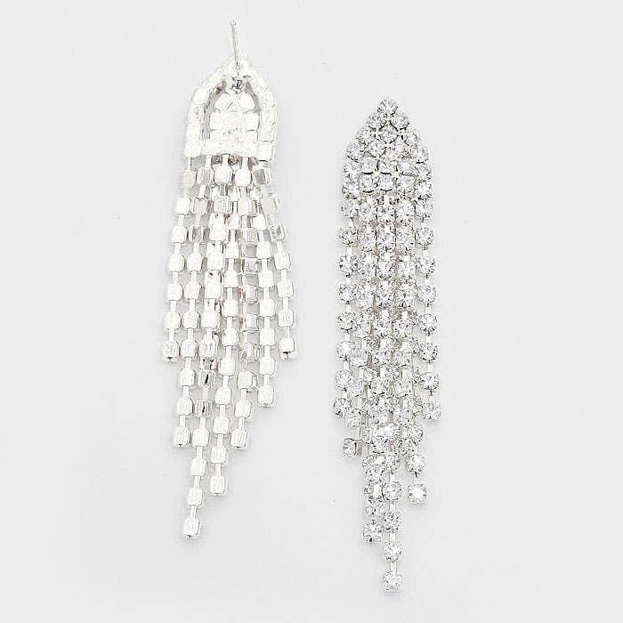 Crystal Fringe Earrings