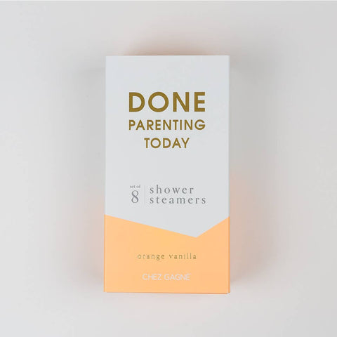 Done Parenting Today Shower Steamers / Orange Vanilla