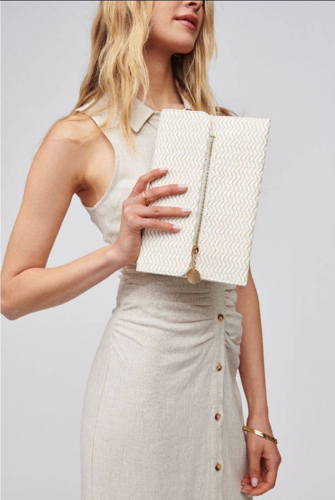Gozo Clutch- White-Bottoms Up Boutique-Anchorage AK