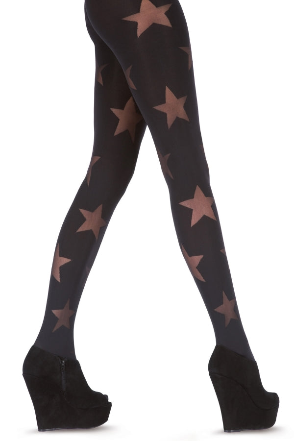 Star Patterned Tights