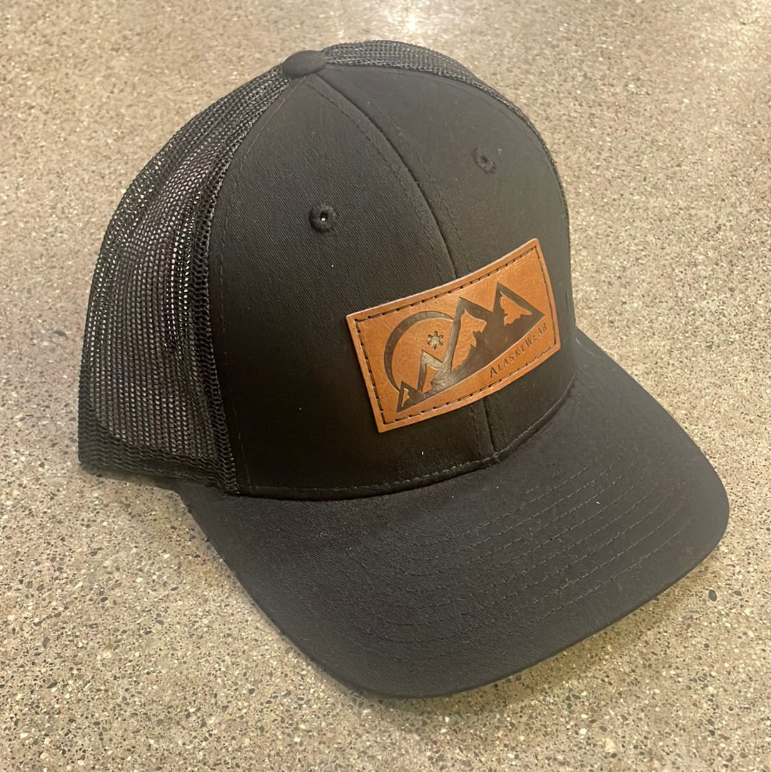 Curved Bill - Black, Black Mesh-Bottoms Up Boutique-Anchorage AK
