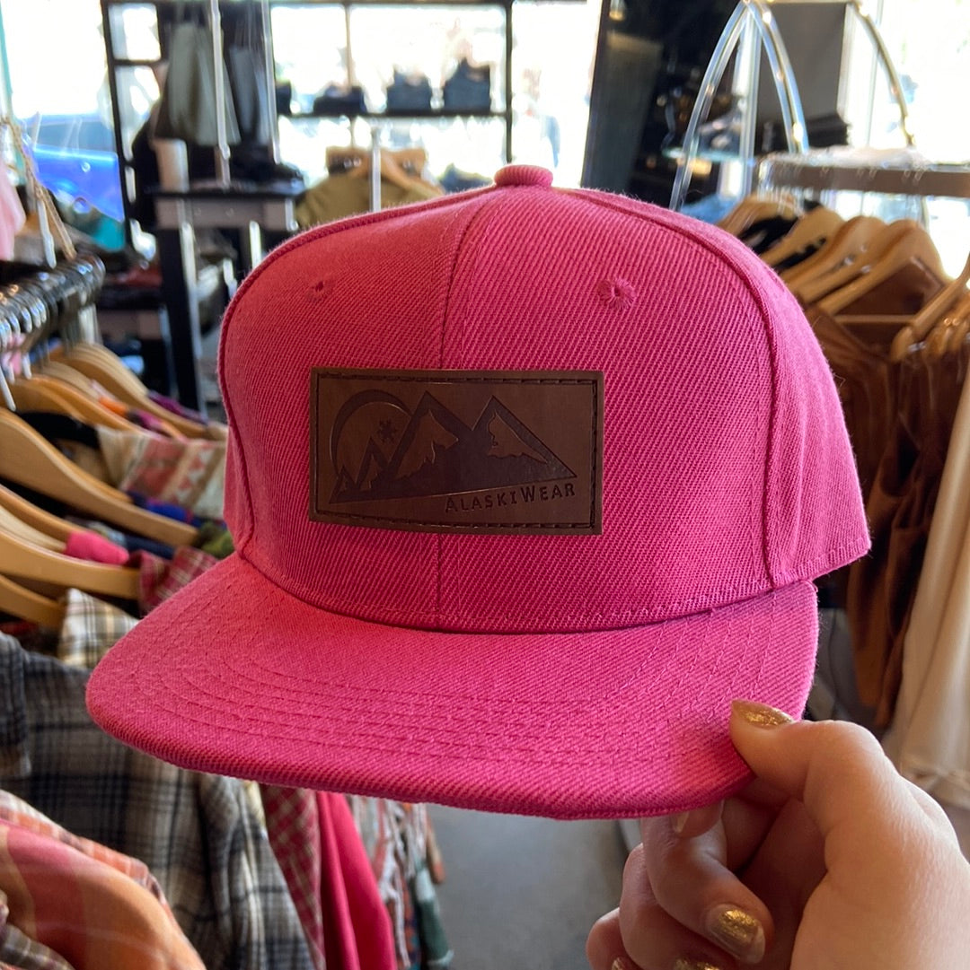 Alaskiwear Kids Trucker - Pink-Hat-Bottoms Up Boutique-Anchorage AK