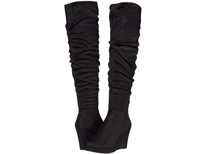 Chinese laundry over hotsell the knee wedge boots