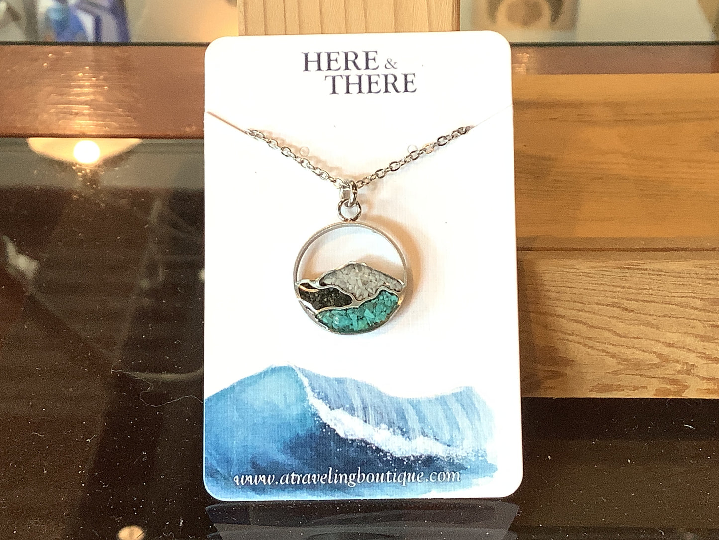 Open Sky Mountain Pendent Necklace