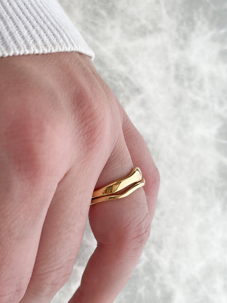 Wave Ring Set