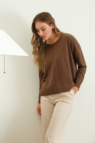 Drop Shoulder Sweater