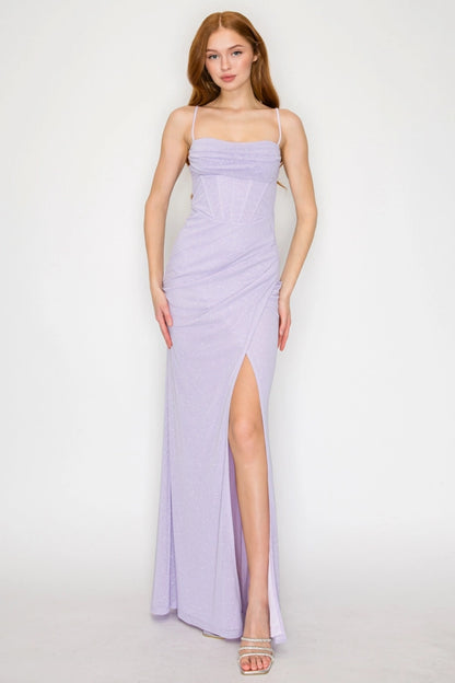 Glitter Corset Dress