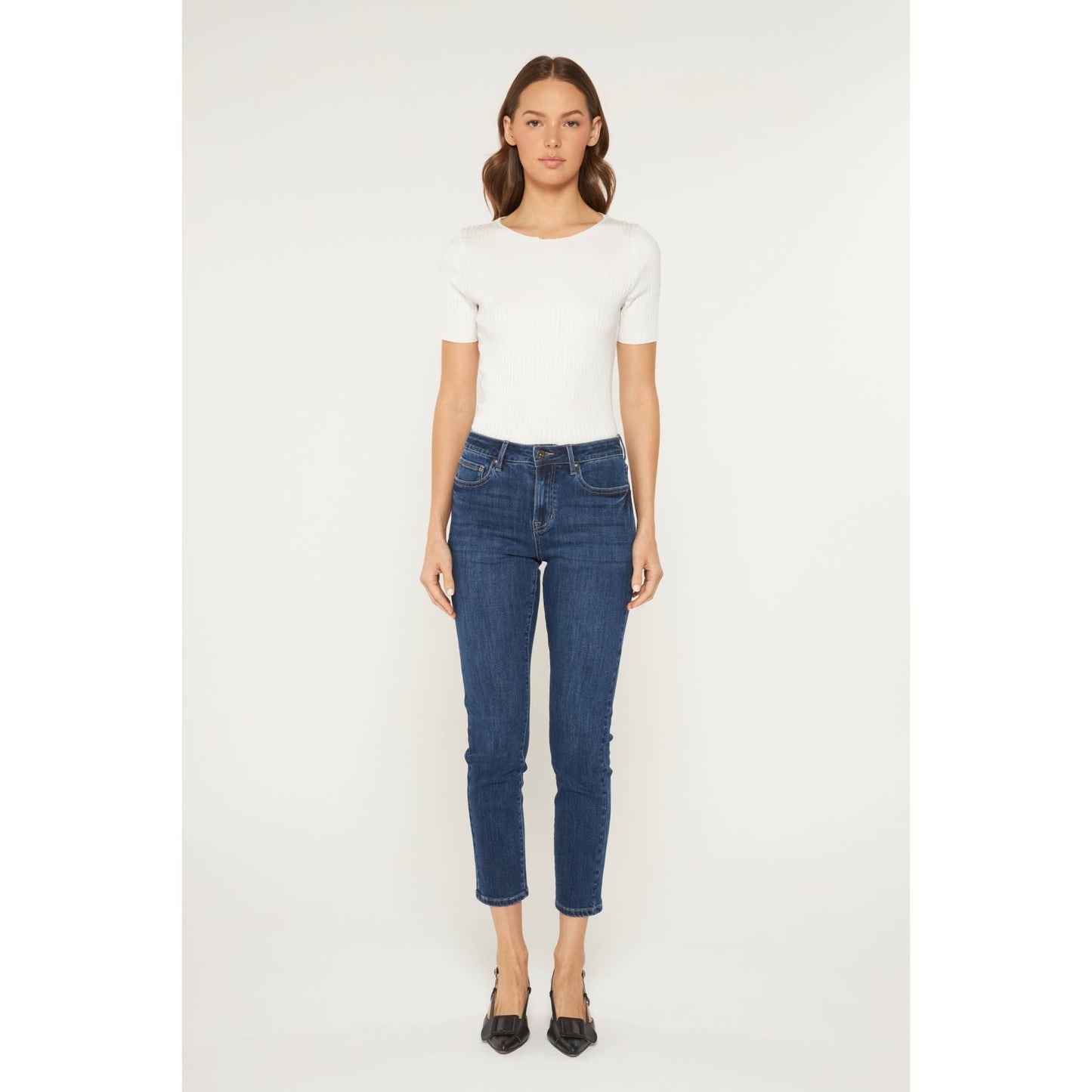 High Rise Aankle Easy Skinny