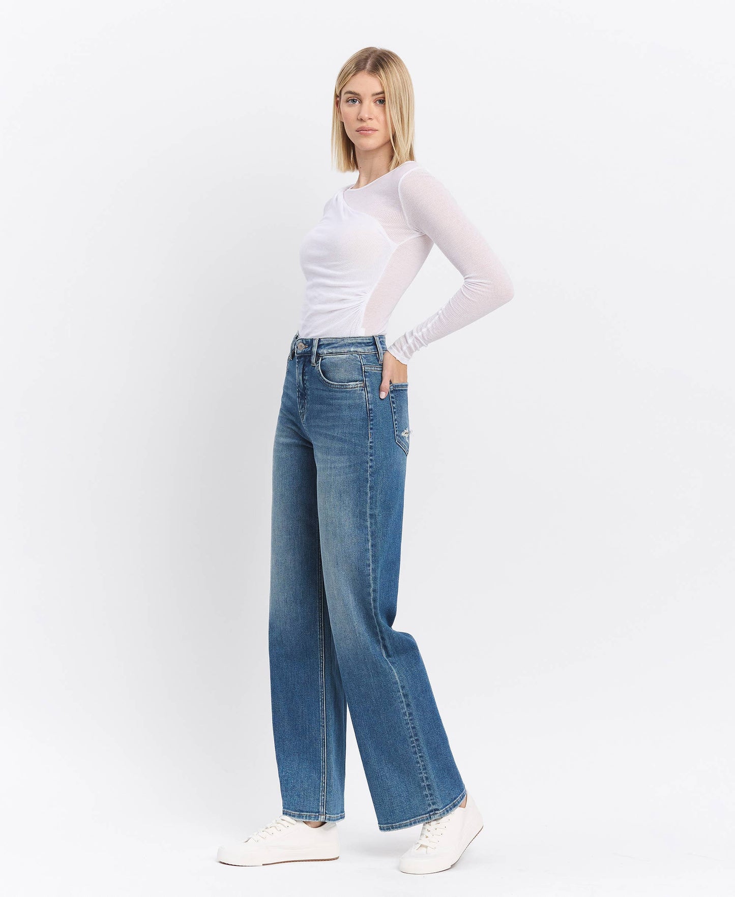 Super High Rise Wide Leg