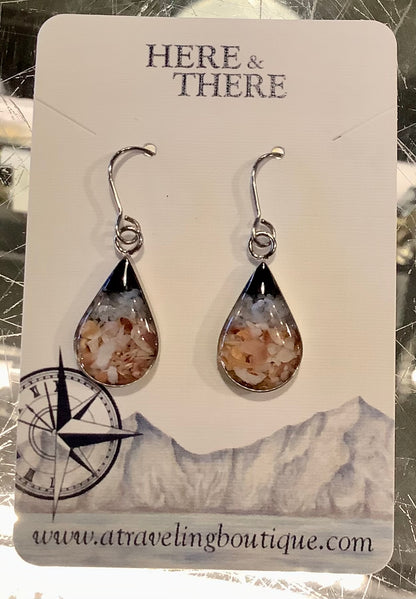 Desination Small Teardrop Earrings