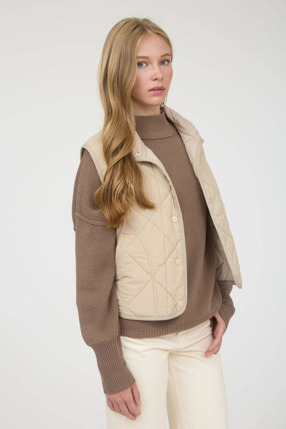 Quilted Puffer Vest