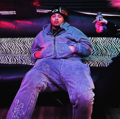 Sklusive Hoodie & Sweatpants-Sweatshirt, Hoodies & Windbreakers-Bottoms Up Boutique-Anchorage AK