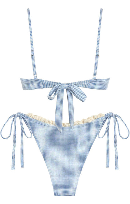 Gingham & Lace Bikini