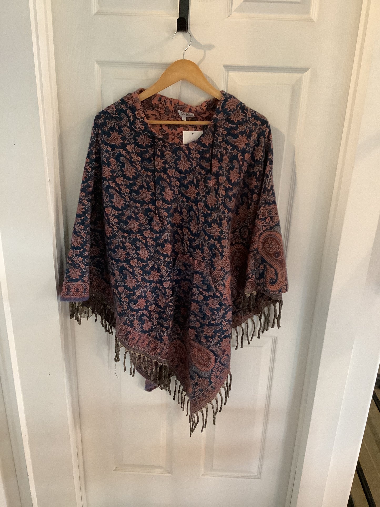 AlaskiWear Adult Blanket Poncho Long