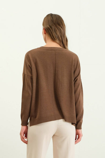 Drop Shoulder Sweater