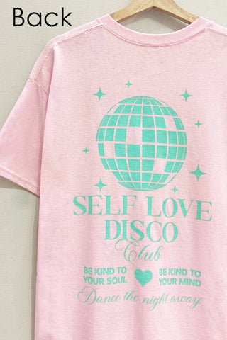 Self Love Disco Oversized T
