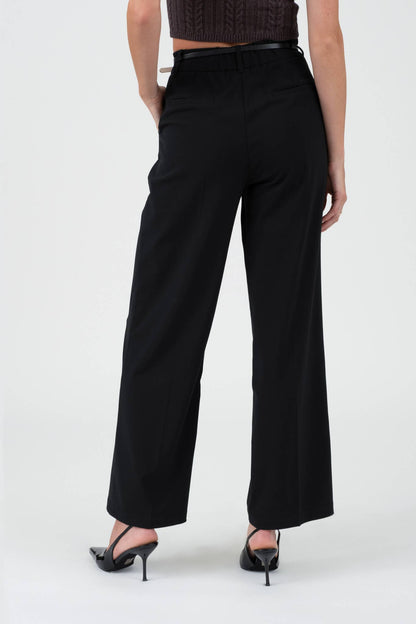 Black High Waist Dress Pants
