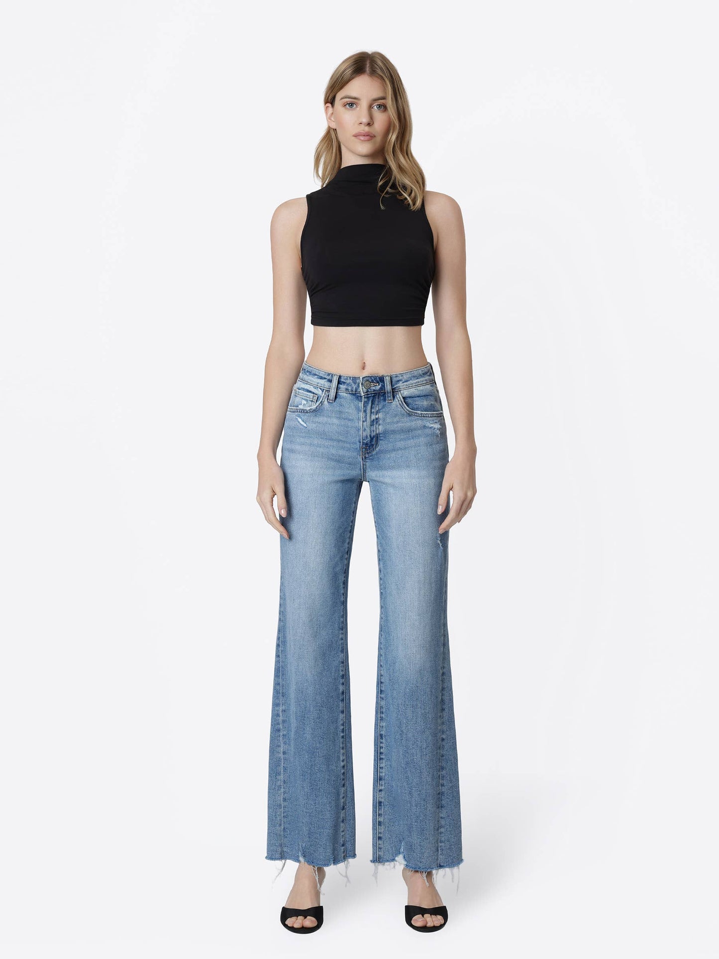 High Rise Vintage Flare