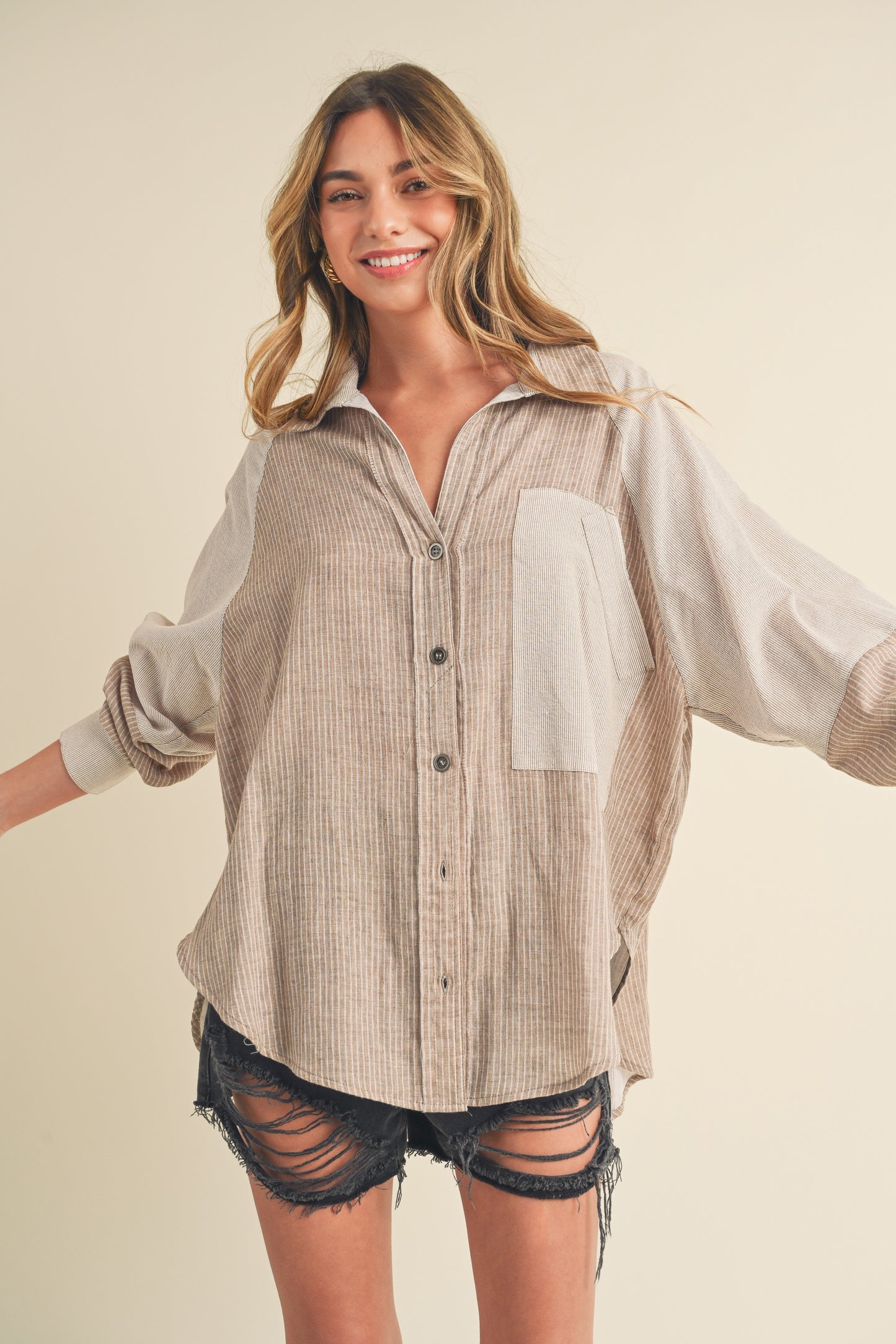 Shia Button Down