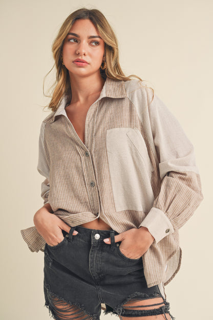 Shia Button Down