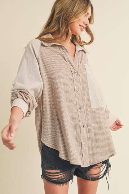 Shia Button Down