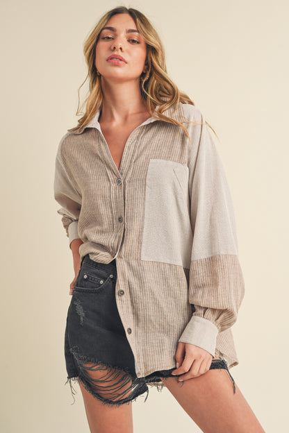 Shia Button Down