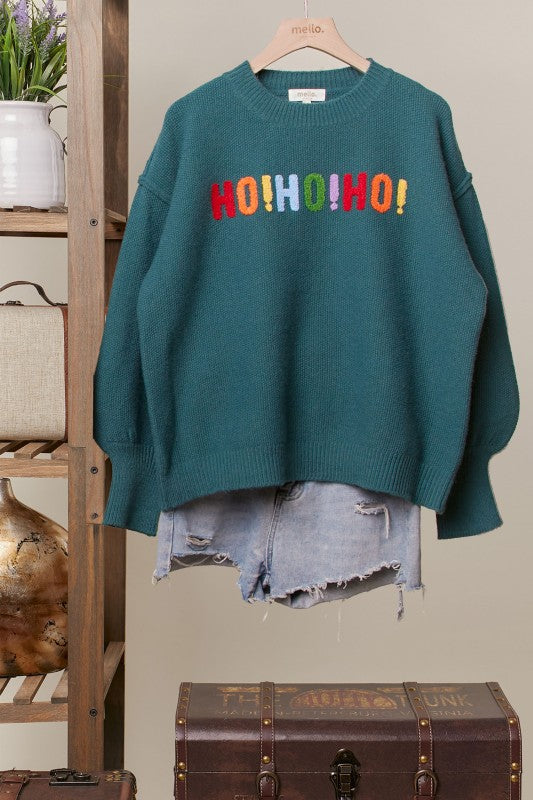 Christmas Sweater Teal