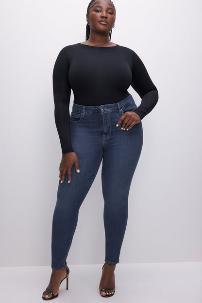 Good Legs Skinny Dark Blue-Bottoms-Bottoms Up Boutique-Anchorage AK