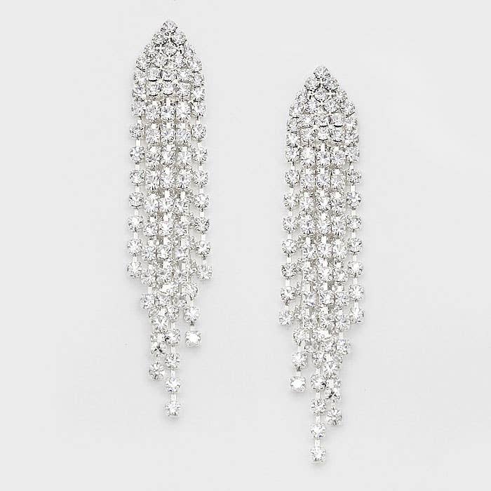 Crystal Fringe Earrings