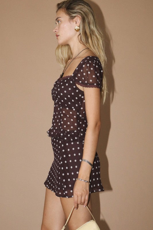 Dotty Darling Top