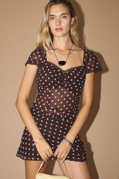 Dotty Darling Top