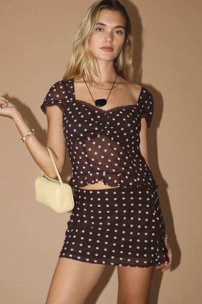 Dotty Darling Top