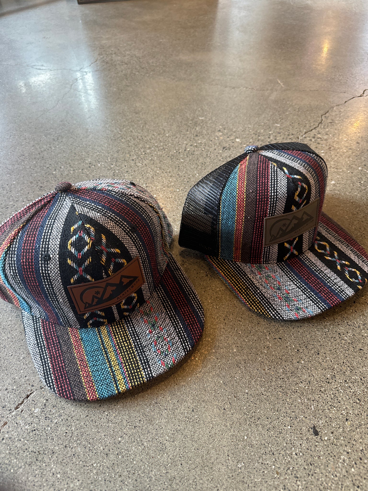 AlaskiWear Kid Trucker Hat - Tribal